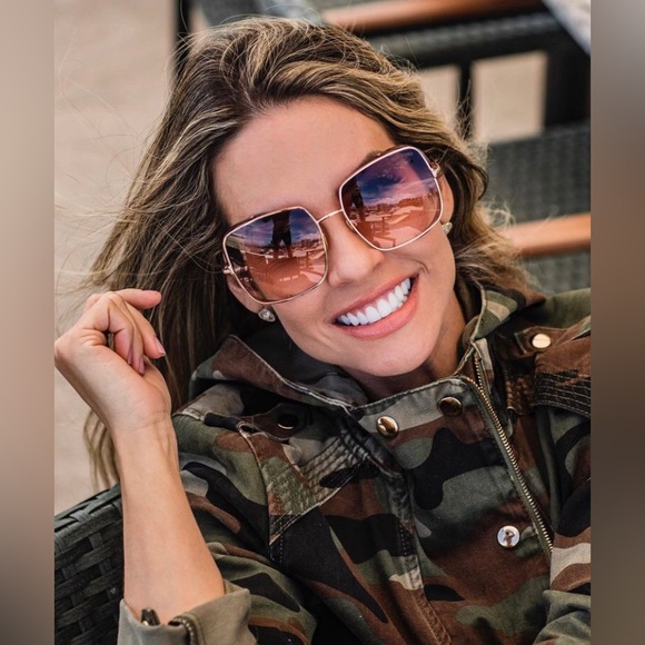 Tom Ford Toby-02 TF901 28T Gld Metal Woman s Side Shield Sunglasses 60mm - Picture 3 of 13